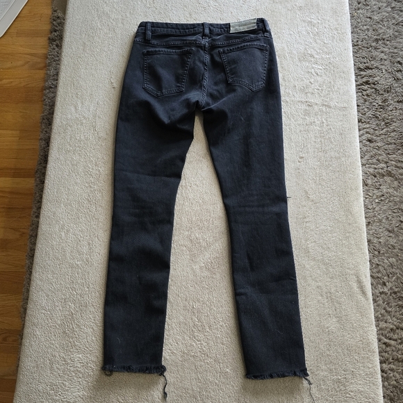 IRO Jarod black skinny distressed jeans size 28 - Picture 9 of 12